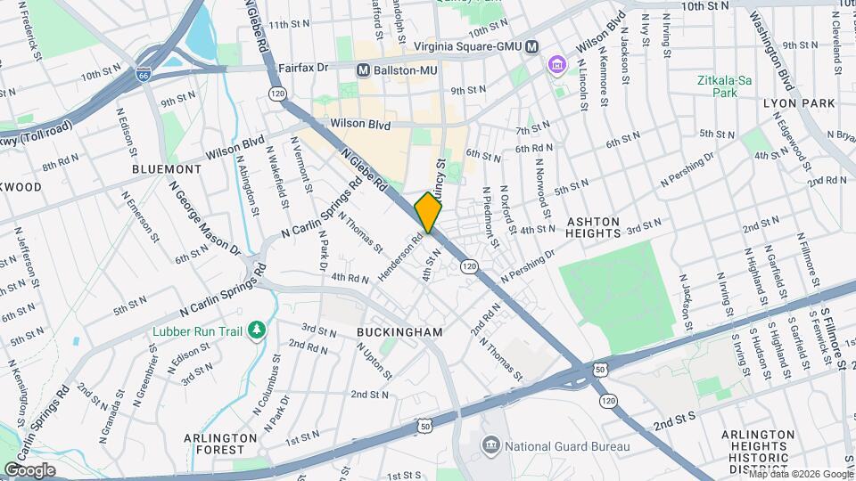 Second Buckingham Map and Location Details