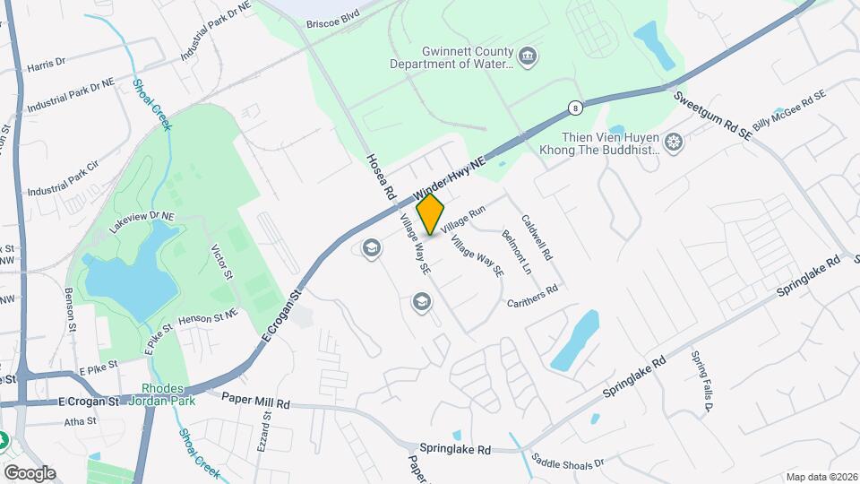 429 Village Bluff Dr Map and Location Details