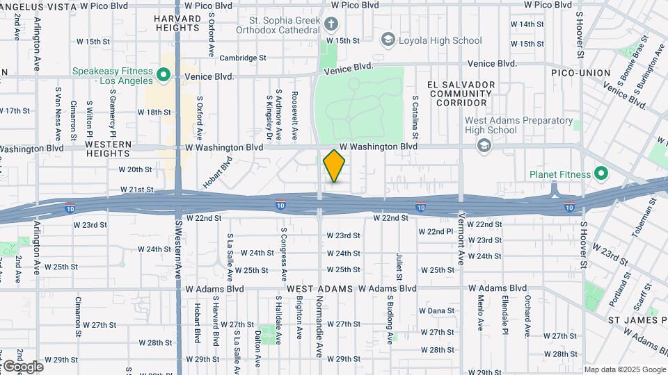 1862 W 20th St Mapa y Detalles de la Ubicación