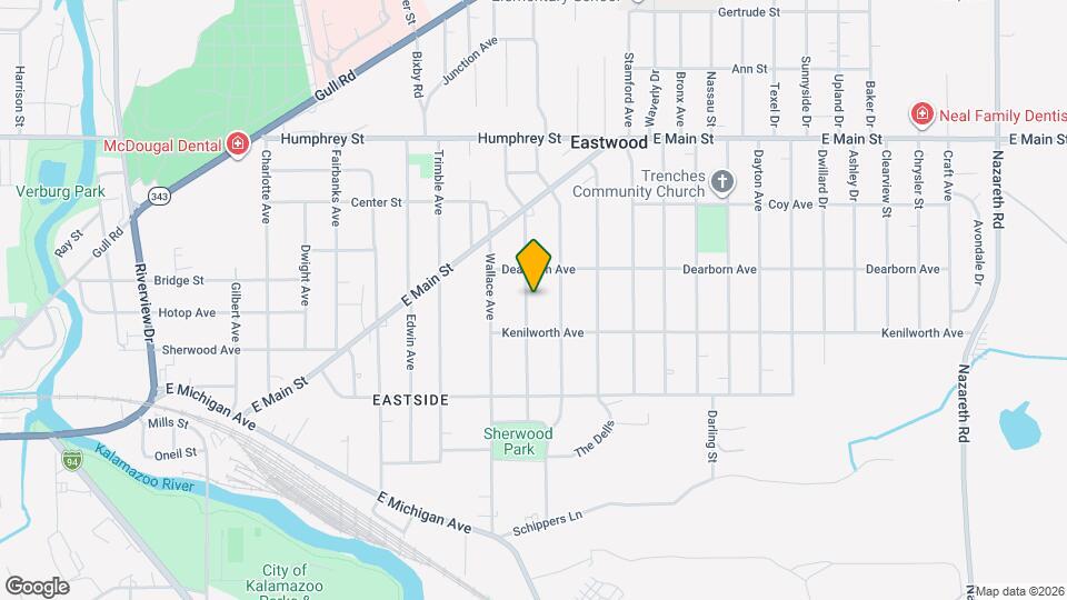 702 Fenimore Ave Map and Location Details