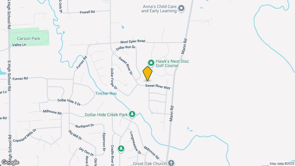 5226 Sweet River Way Map and Location Details