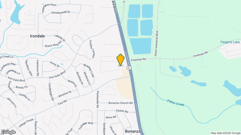 1734 Old Dogwood Map and Location Details