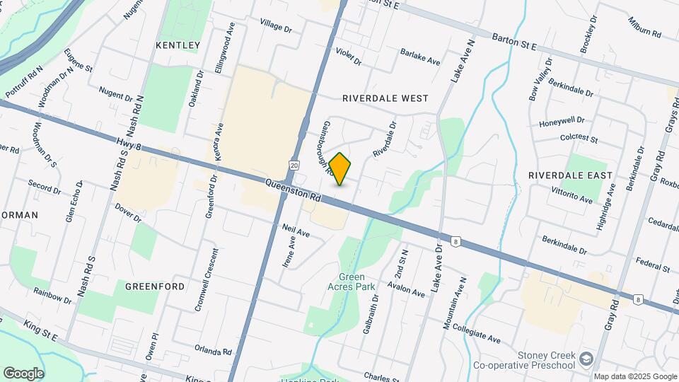 851 Queenston Rd Map and Location Details