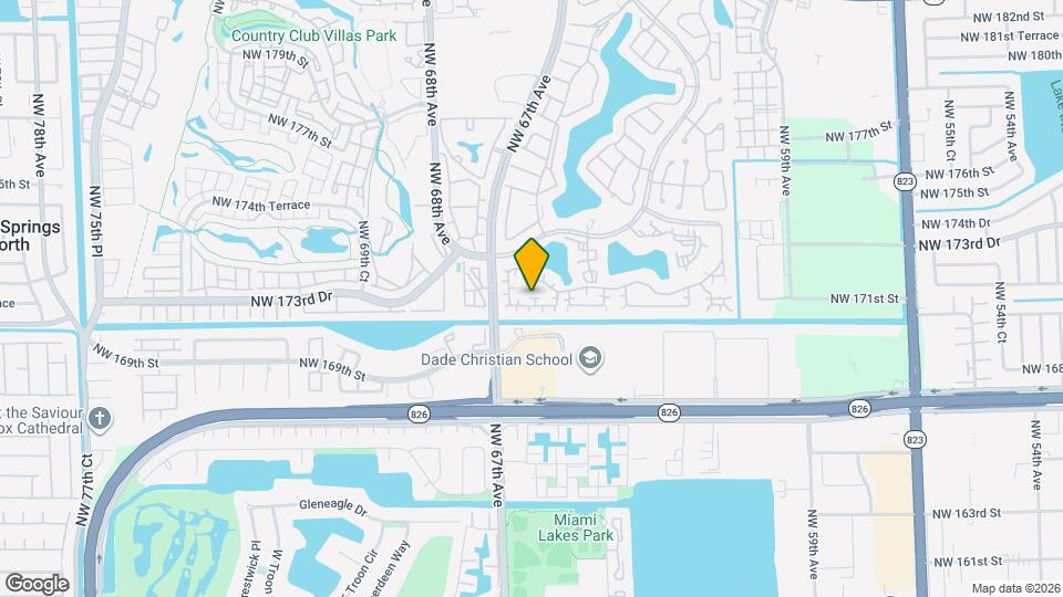 6538 NW 170th Ln Map and Location Details