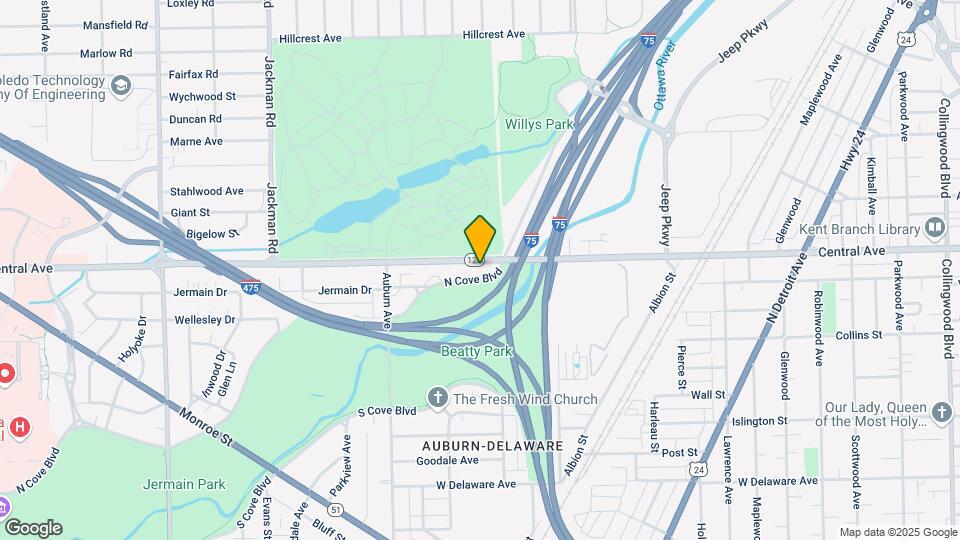 1356 N Cove Blvd Map and Location Details