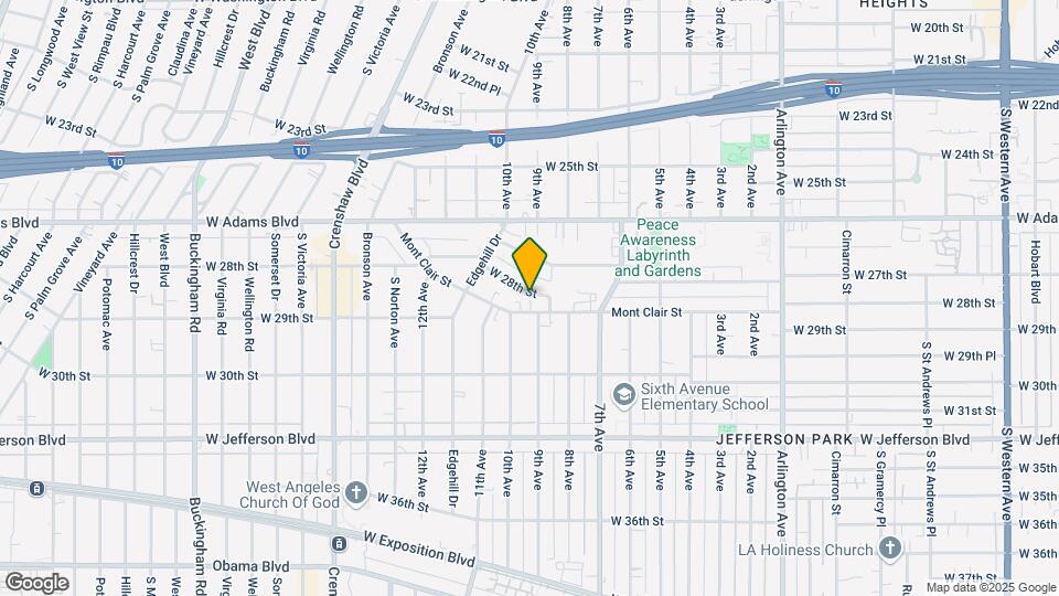 3842-3844 W 28th St Mapa y Detalles de la Ubicación