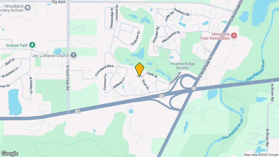920 Vose Dr Map and Location Details