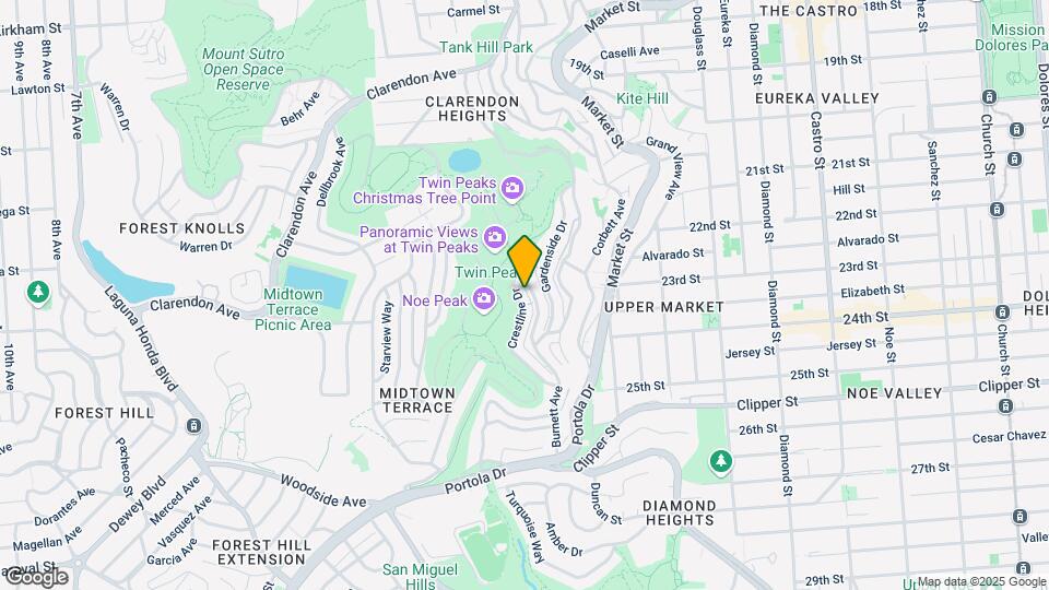 80 Crestline Dr Map and Location Details