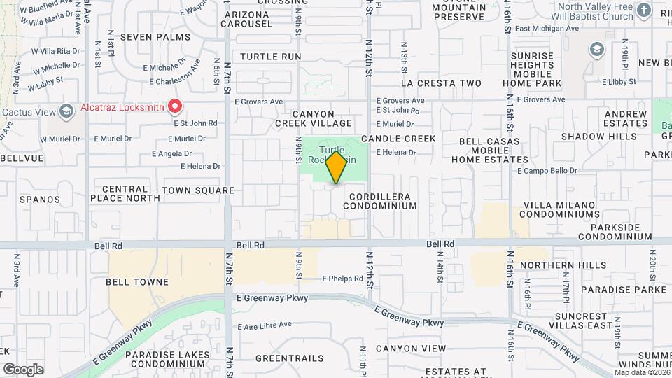 17359 N 10th St Map and Location Details