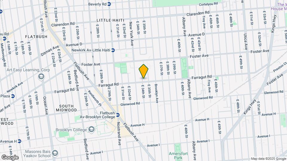 799 E 34th St Mapa y Detalles de la Ubicación