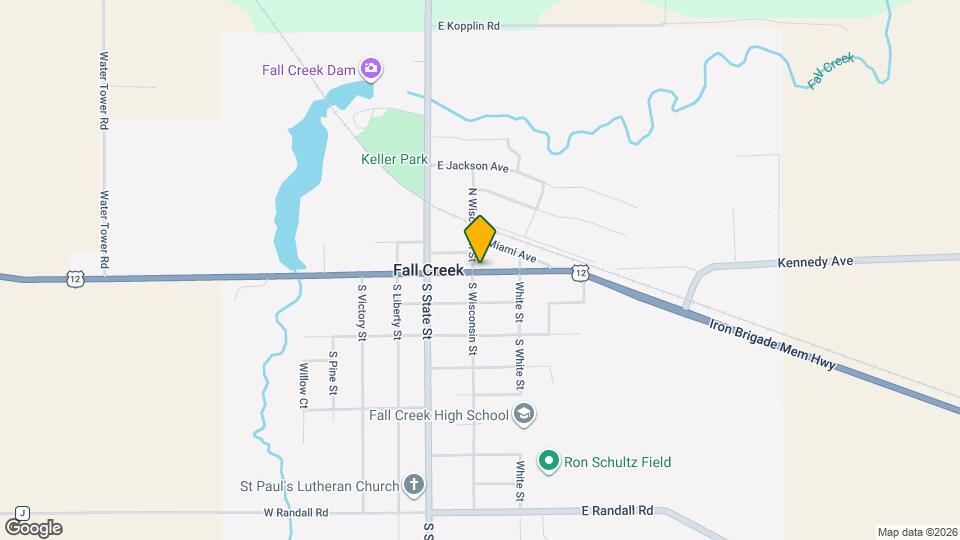 115 E Lincoln Ave Map and Location Details