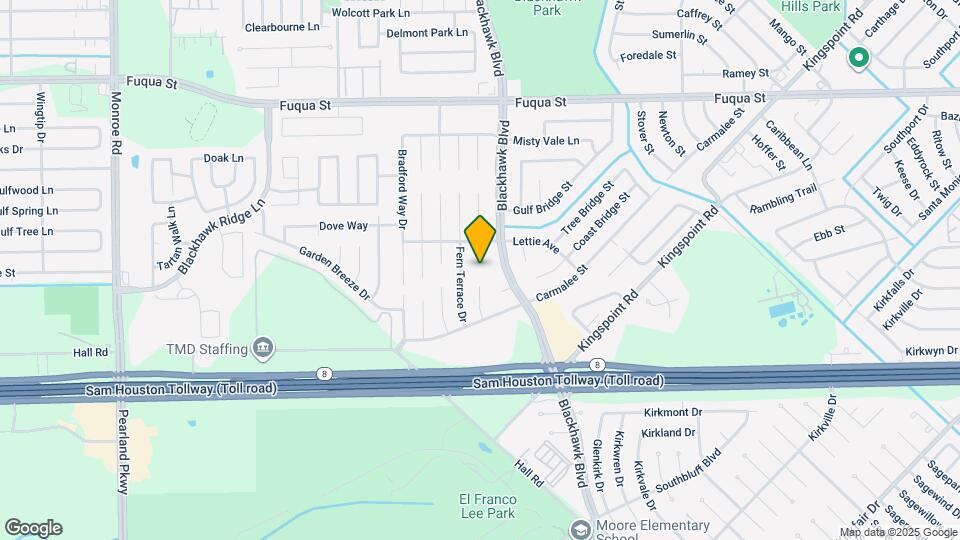 11026 Malden Dr Map and Location Details