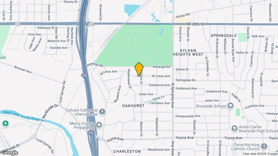 2216 W Lotus Ave Map and Location Details