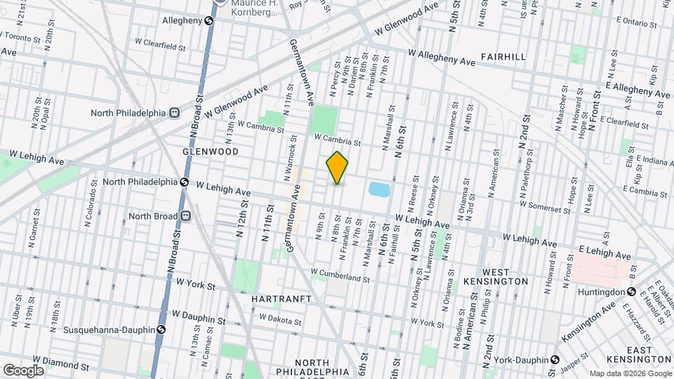 2731 N Darien St Map and Location Details