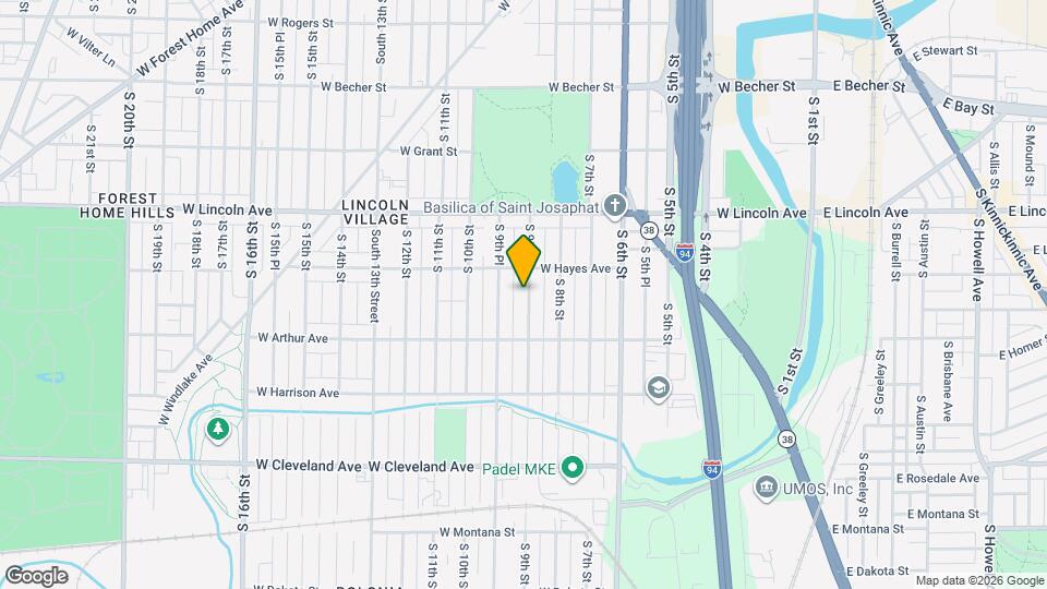 2435 S 9th St Map and Location Details