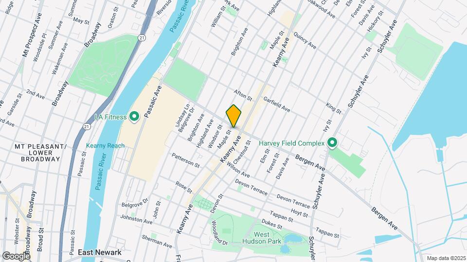 214 Maple St Mapa y Detalles de la Ubicación