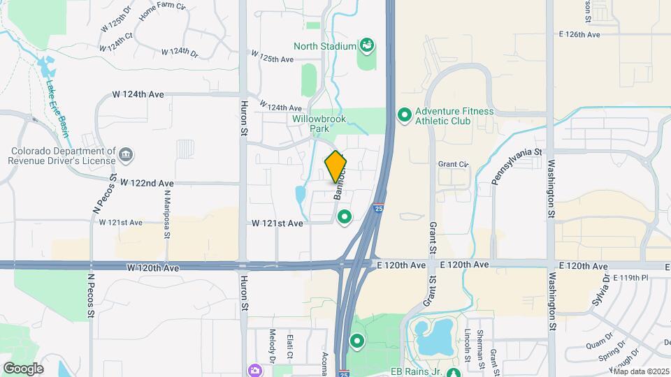 12191 Bannock St Map and Location Details