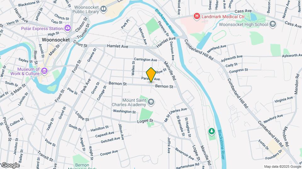 818 Bernon St Map and Location Details