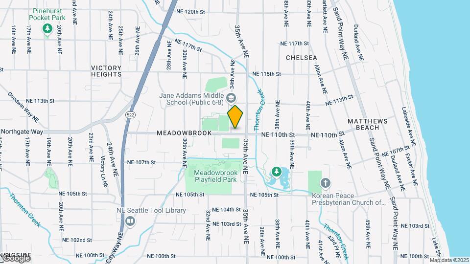 Meadowbrook Apartments Map and Location Details