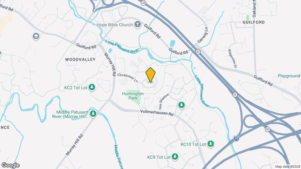 9524 Clocktower Ln Map and Location Details