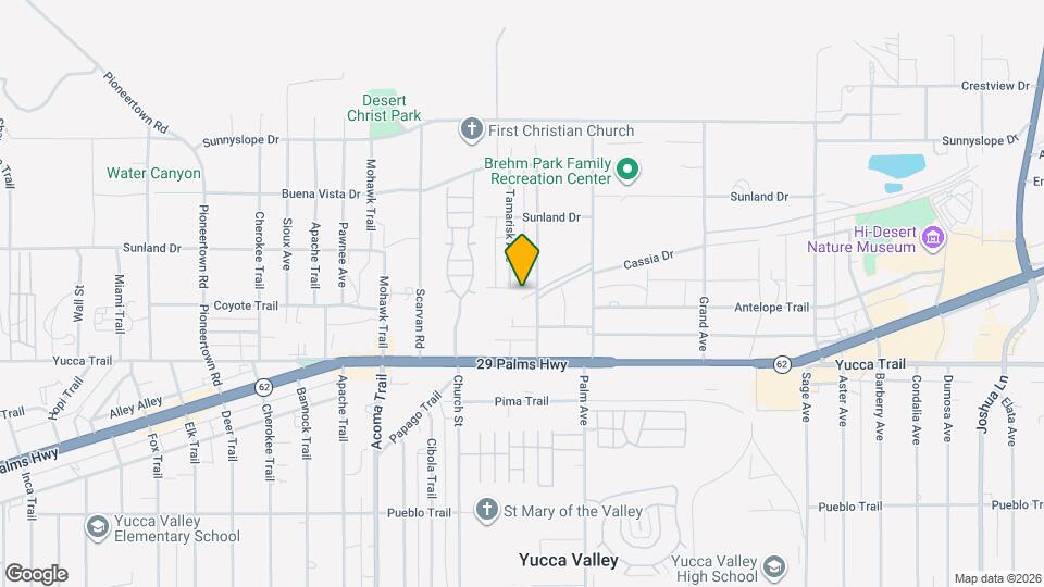 56393 Coyote Trail Map and Location Details