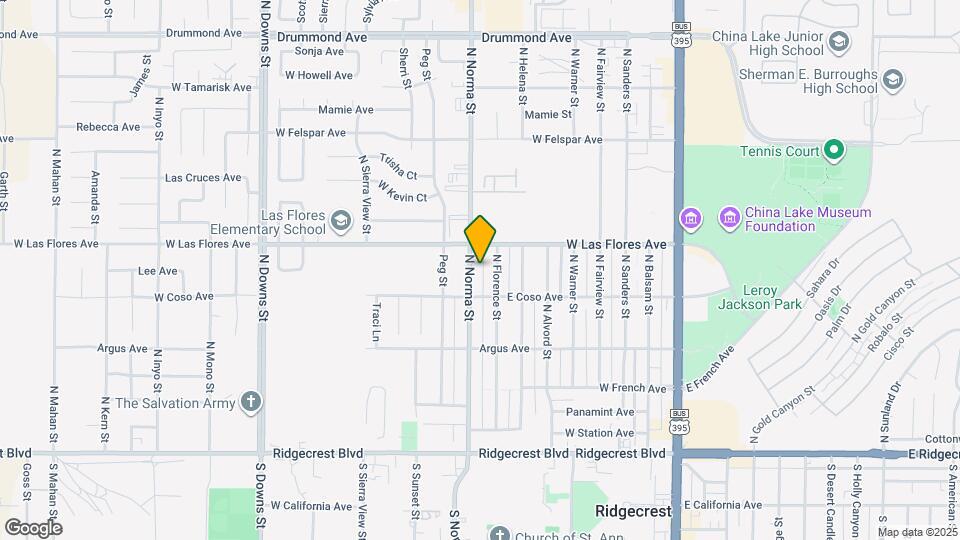 420 N Norma St Map and Location Details