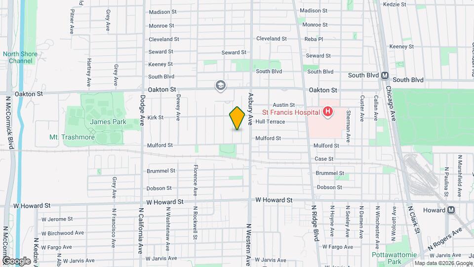 319 Wesley Ave Map and Location Details