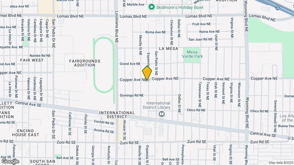 335 Espanola St NE Map and Location Details