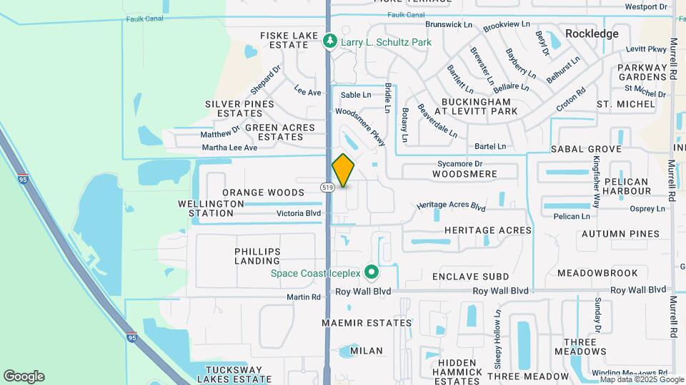 1110 Newton Cir Map and Location Details