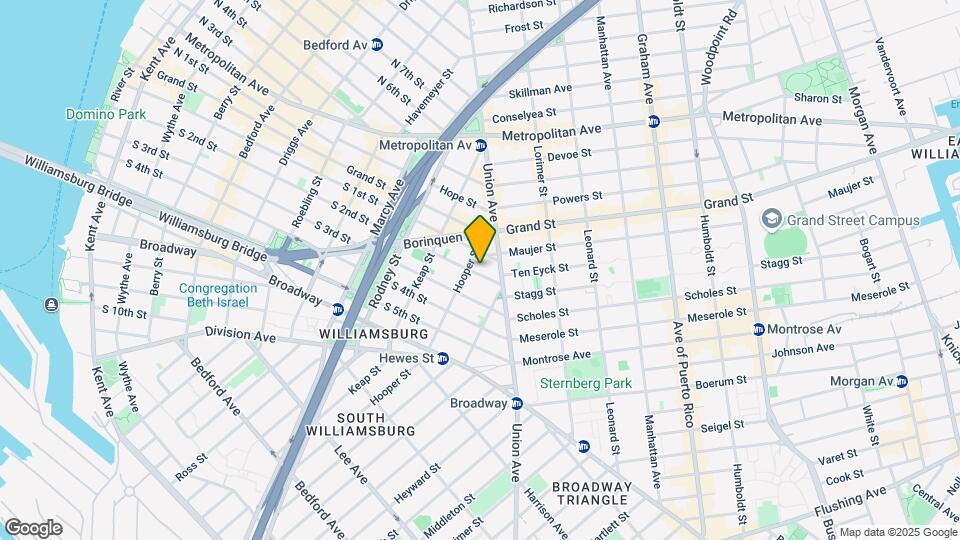 385 S 2nd St Map and Location Details
