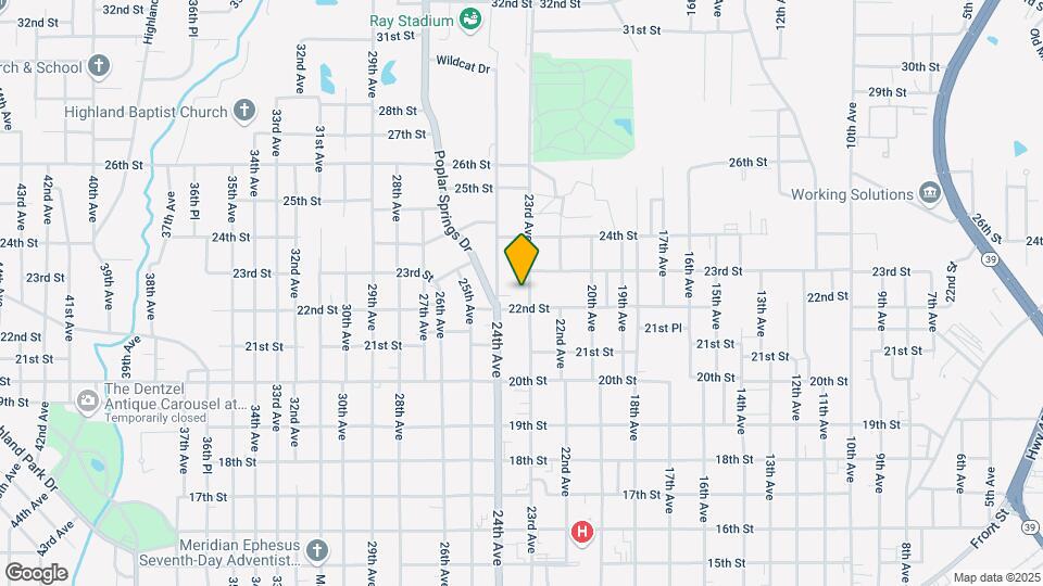 2211 23rd Ave Map and Location Details