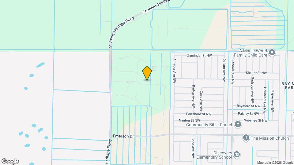 1961 Marigold Trl NW Map and Location Details