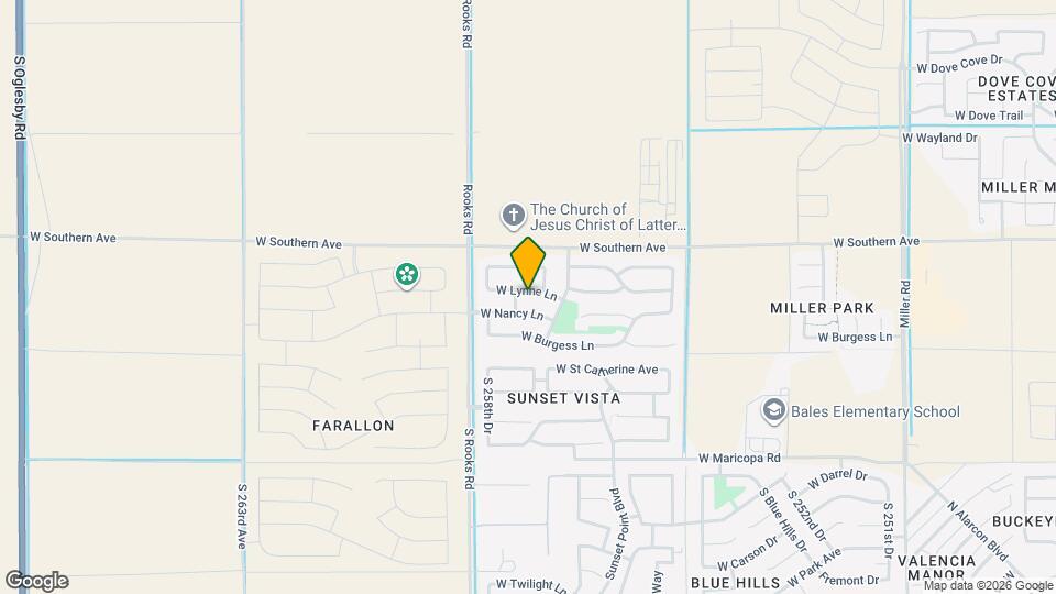 25787 W Lynne Ln Map and Location Details