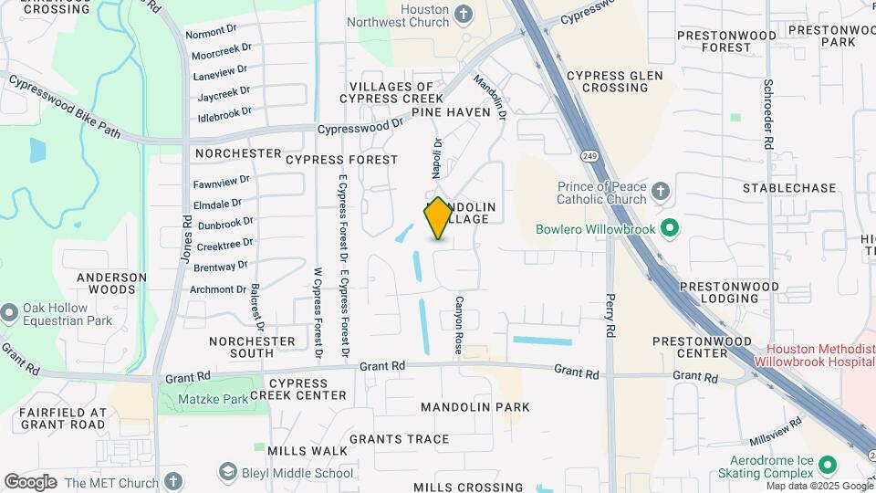 10234 Wildwood Park Ln Map and Location Details
