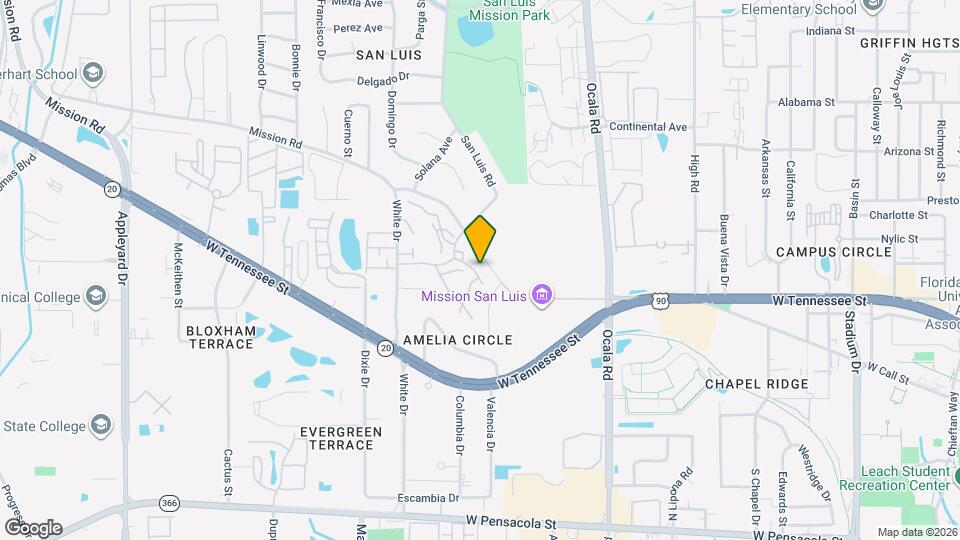 2201 Timberwood Cir N Map and Location Details