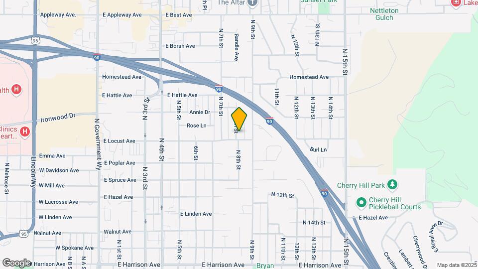 1904 N 8th St Mapa y Detalles de la Ubicación