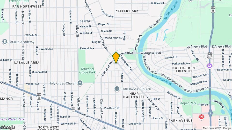 1226 Blaine Ave Map and Location Details