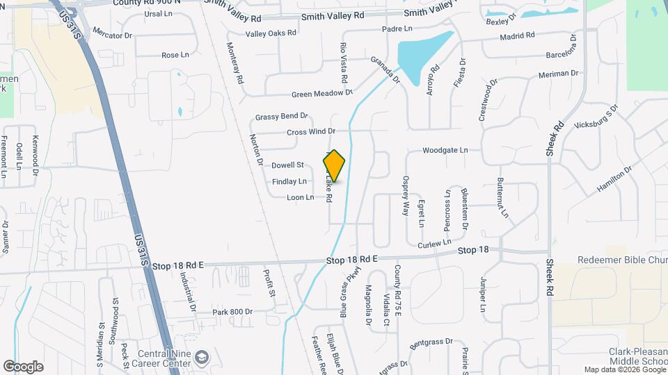 1447 Round Lake Rd Map and Location Details