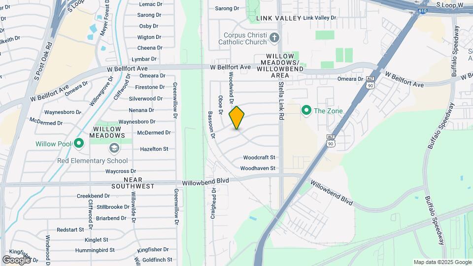 10414 Woodwind Dr Map and Location Details