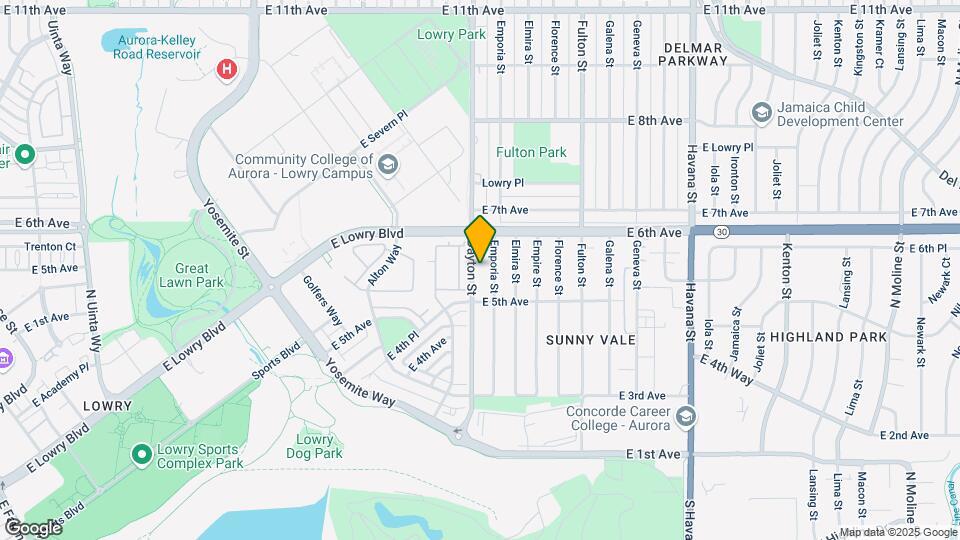 534 Dayton St Mapa y Detalles de la Ubicación