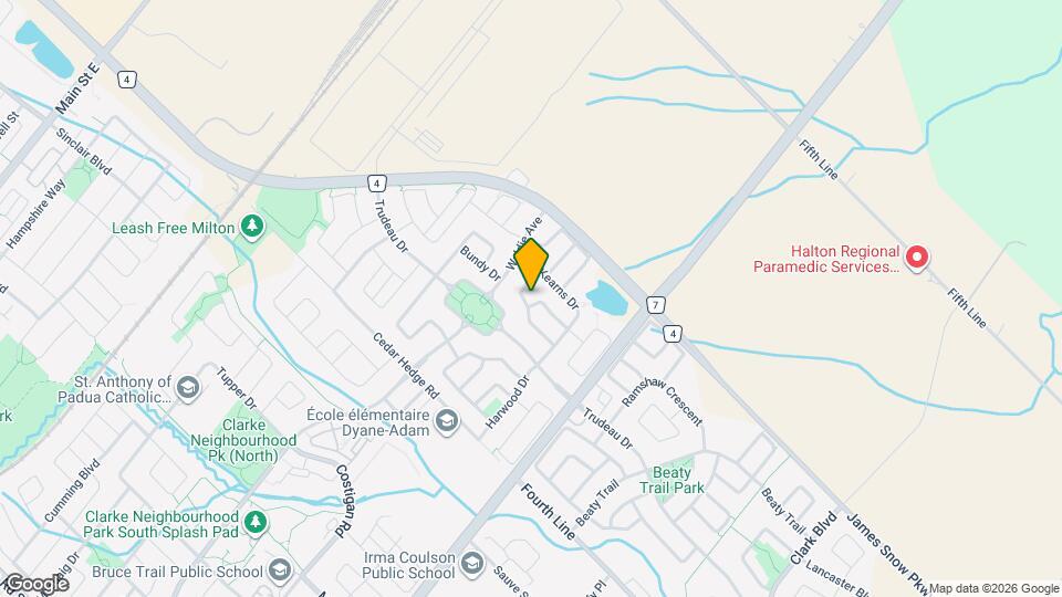 482 Farlow Crescent Map and Location Details