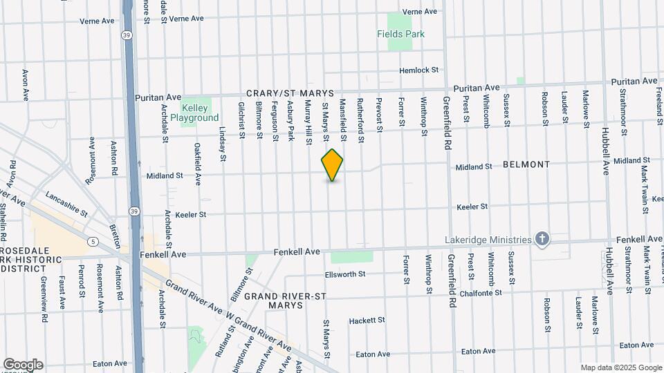15474 Prest St Map and Location Details