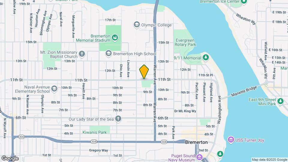 1119 11th St, Unit 2R Mapa y Detalles de la Ubicación