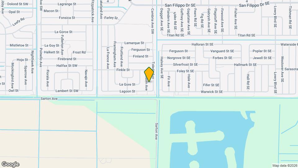 3371 Freedom Ave SW Mapa y Detalles de la Ubicación