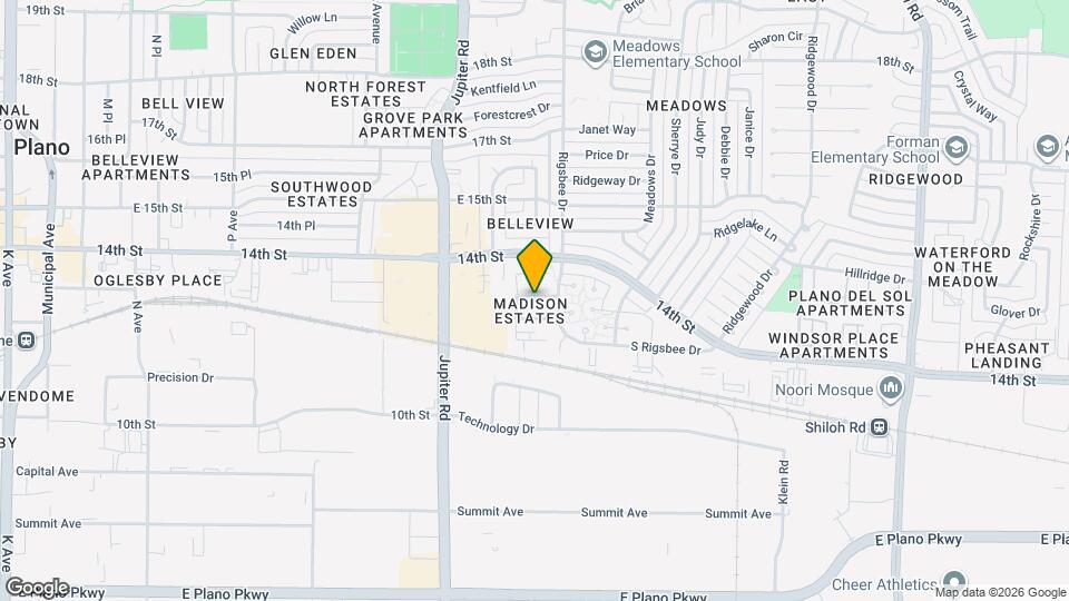 2620 Van Buren Dr Map and Location Details