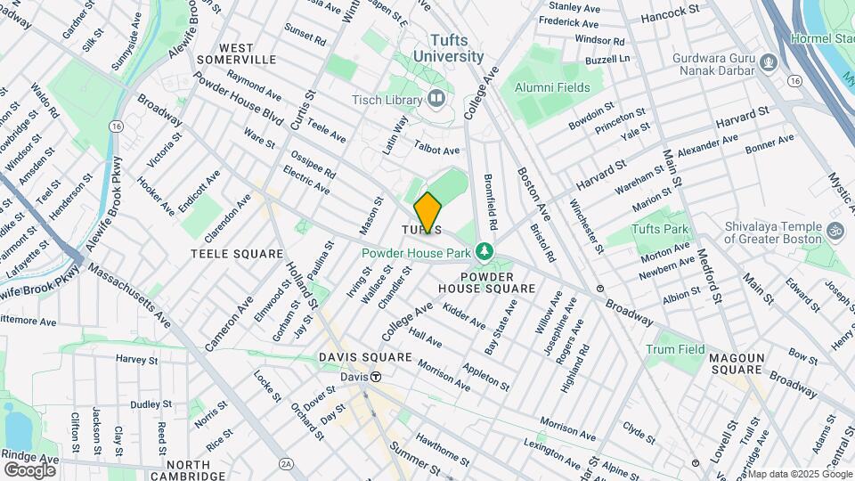 41 Walker St, Unit 1 Map and Location Details