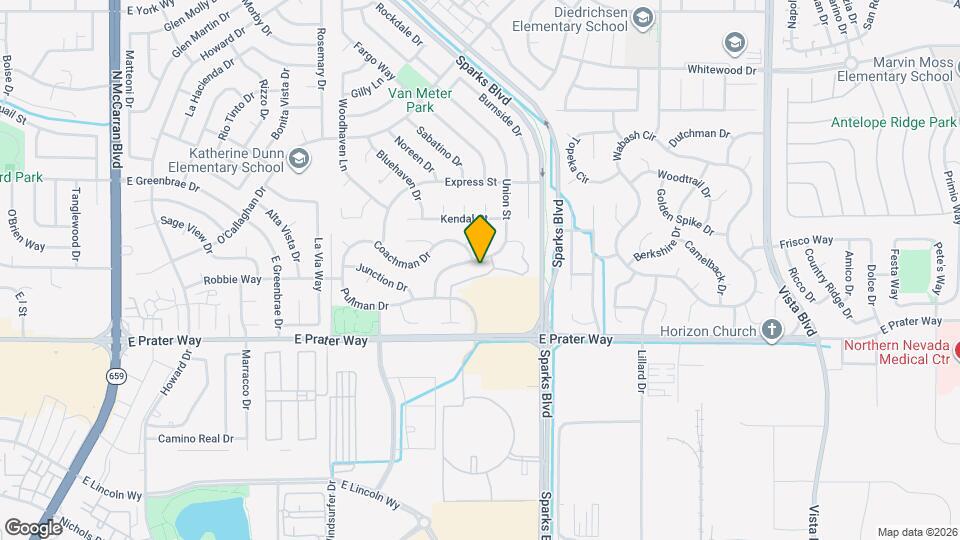 Willow Creek Villas Map and Location Details