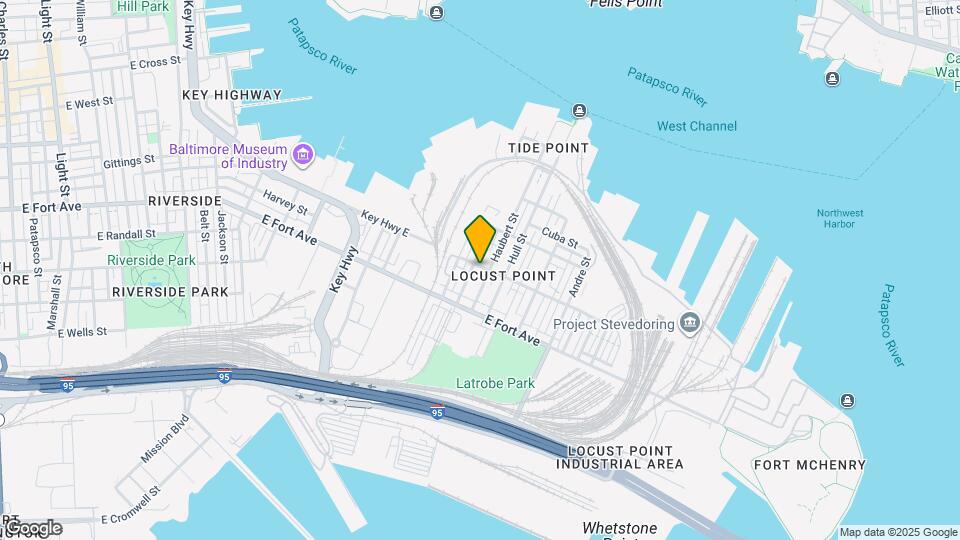 1409 E Clement St Map and Location Details