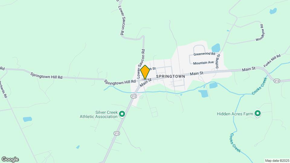 3070 Springtown Rd Map and Location Details