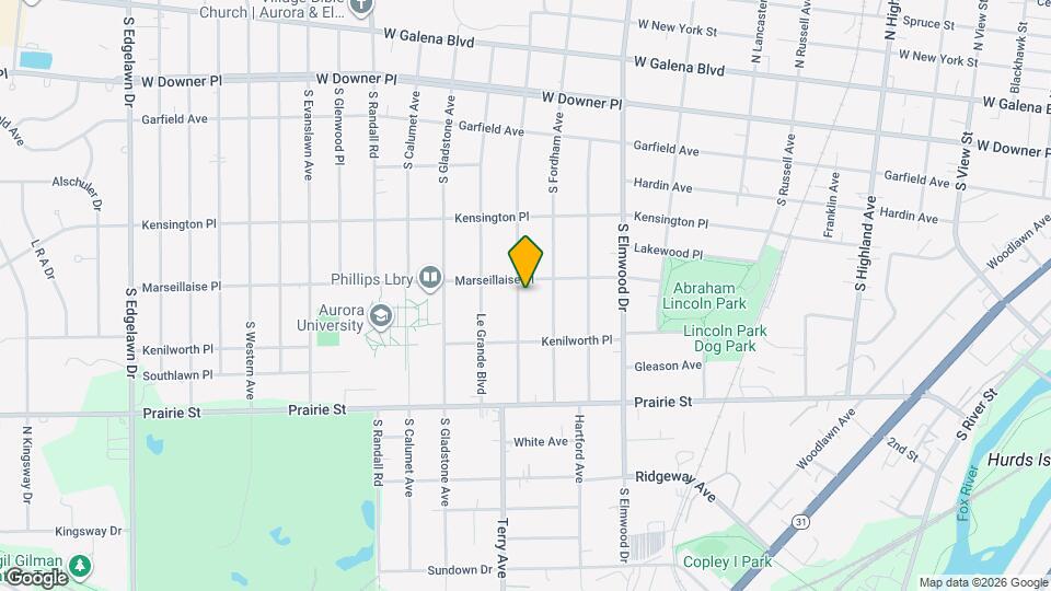 308 S Commonwealth Ave Map and Location Details